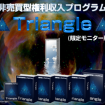 (販売終了しました)トライアングル(山上清)のレビュー(1年間で5000万円稼げました)